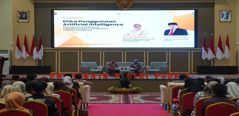 Kuliah Umum Dan Kunjungan Direktur Sumber Daya Dirjen Dikti Kemendikti Saintek Di Politeknik Negeri Padang