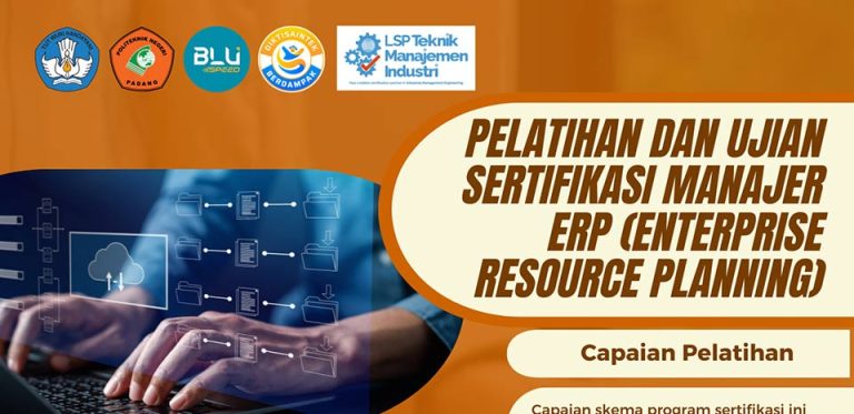 Penawaran Skema Sertifikasi Manajer ERP (Enterprise Resource Planning)