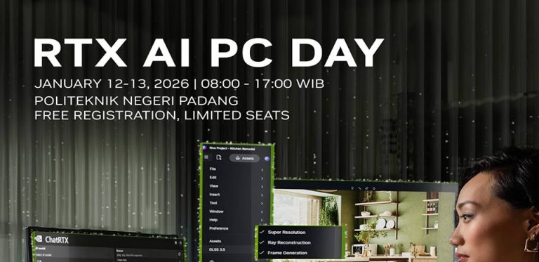 Politeknik Negeri Padang (PNP) Dipercaya Menjadi Tuan Rumah NVIDIA RTX AI PC Day